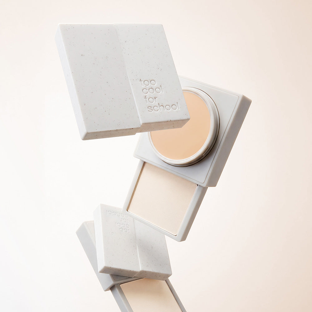 TOO COOL FOR SCHOOL Cover Fix Dual Concealer 6.5g (+Dual Brush)