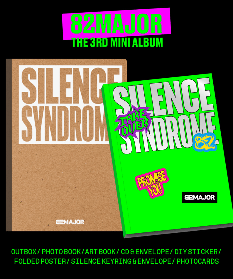 82MAJOR - [SILENCE SYNDROME] - Kpop Album | Kool Seoul - Buy Kpop Albums Online