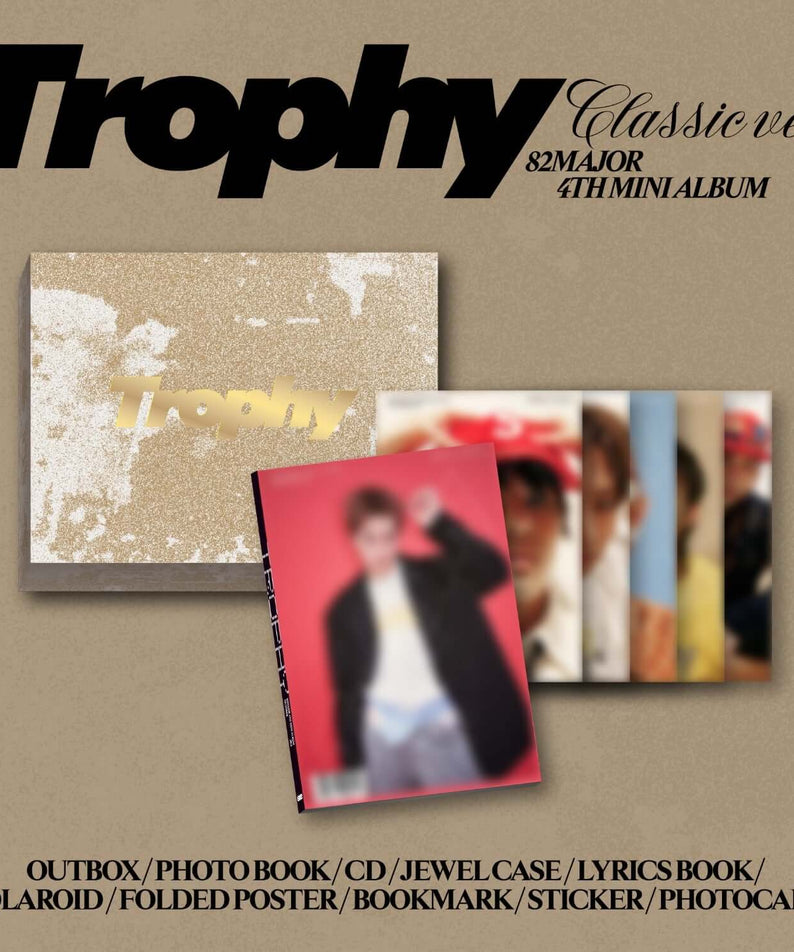 82MAJOR - [Trophy] (Classic ver.) - Kpop Album | Kool Seoul - Buy Kpop Albums Online