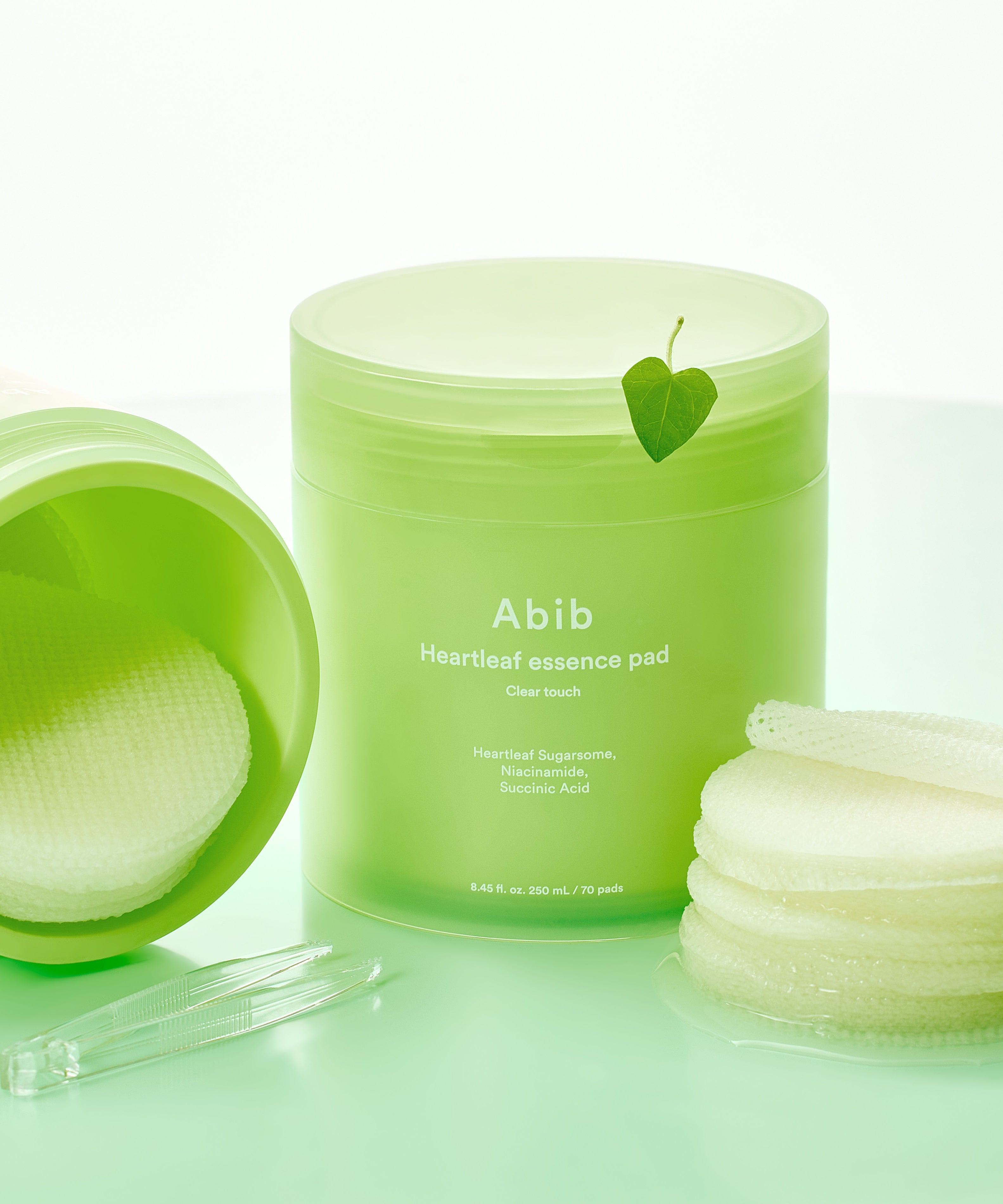 ABIB Heartleaf Spot Pad Clear Touch 210 Pads Refill x2