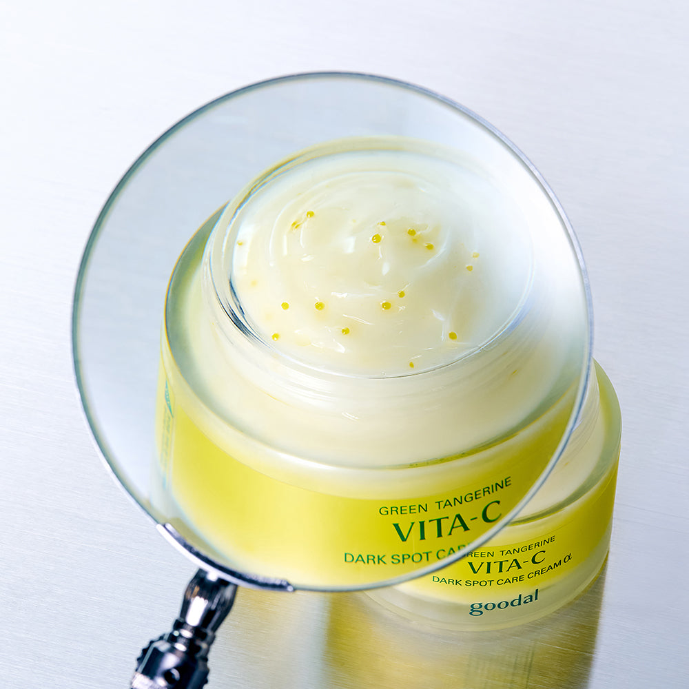 GOODAL Green Tangerine Vita C Dark Spot Care Cream Alpha