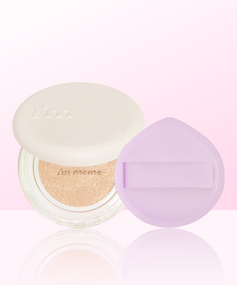 IM'MEME Wonder Cover Lasting Cushion + Big Puff Set