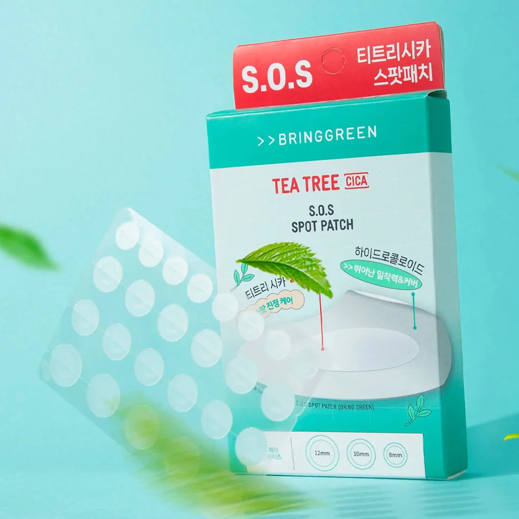 Bringgreen Tea Tree Cica Sos Spot Patch 75p