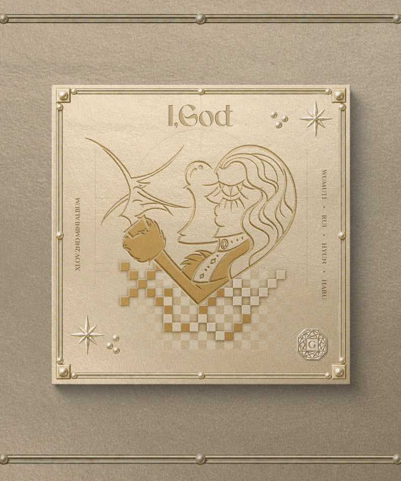 XLOV - 2ND MINI ALBUM [I,God] (G VER.) - Kpop Album Koolseoul