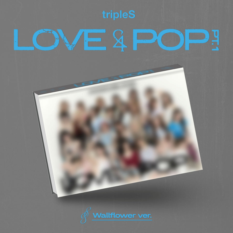 tripleS - [LOVE&POP] pt.1 (CD) (Wallflower ver.) - Album Kpop