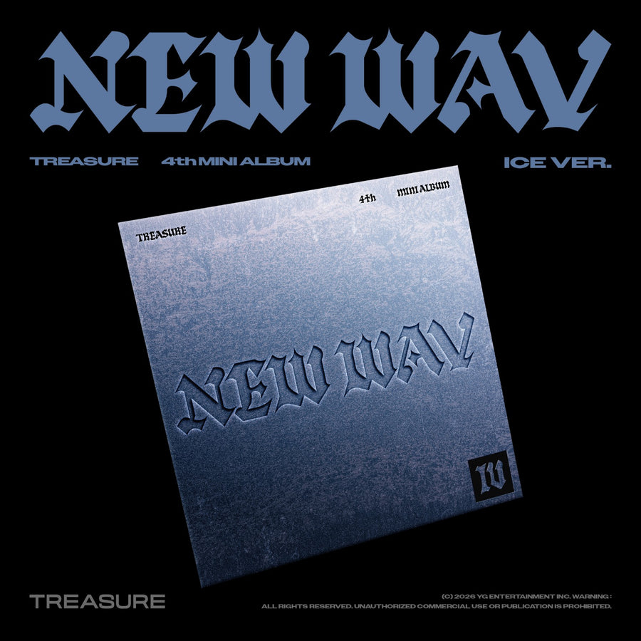 TREASURE - 4th MINI ALBUM [NEW WAV] ICE VER. - Album Kpop
