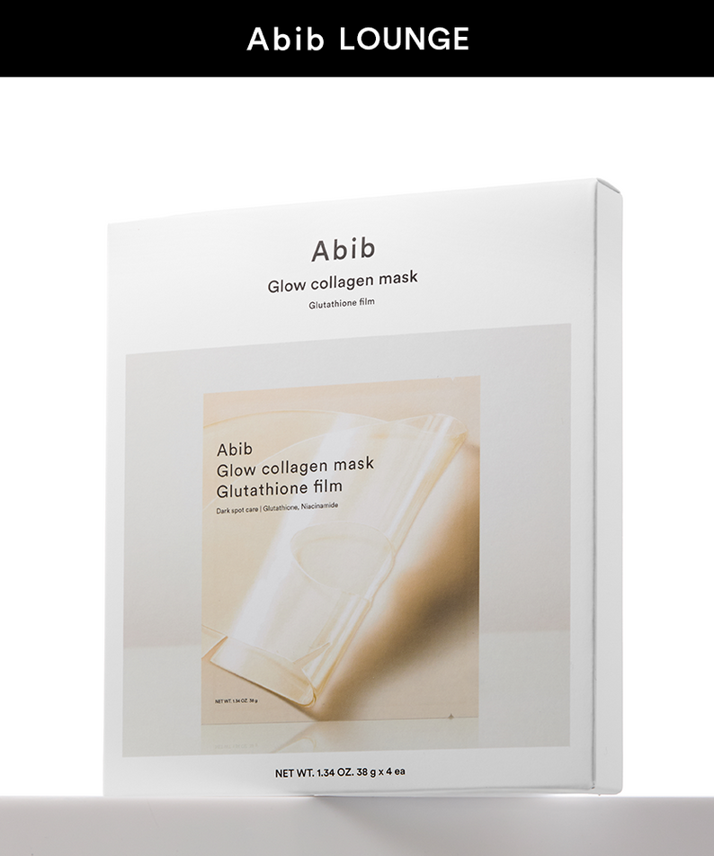 ABIB Glow Collagen Glutathione Film Mask Lounge 4 Sheets