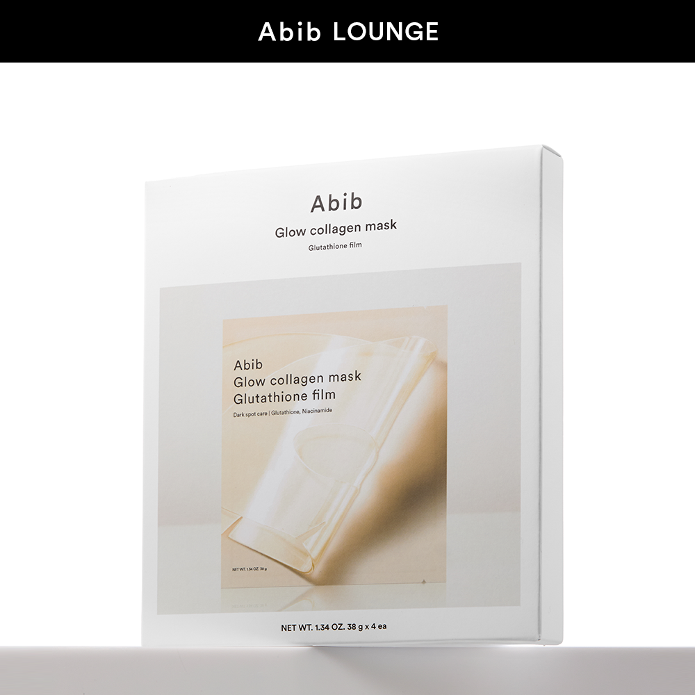 ABIB Glow Collagen Glutathione Film Mask Lounge 4 Sheets