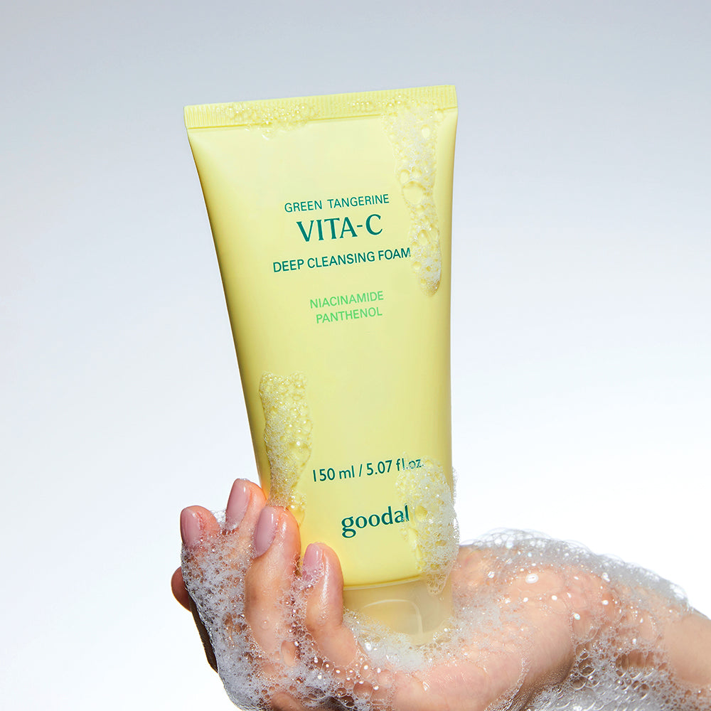 GOODAL Green Tangerine Vita C Deep Cleansing Foam