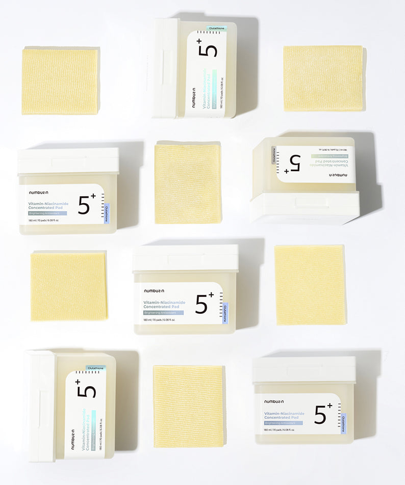 NUMBUZIN No.5 Glutathione C Trace Film Pads 70 Pads +6 Bonus