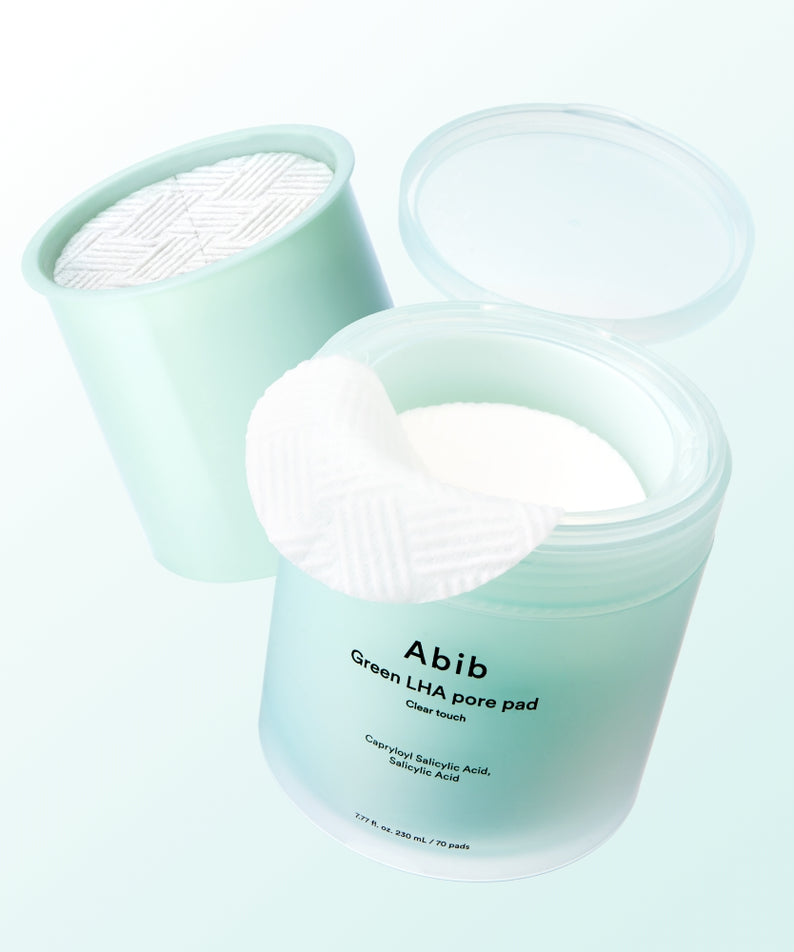 ABIB Green LHA Pore Touch Pad 140 Pads Refill