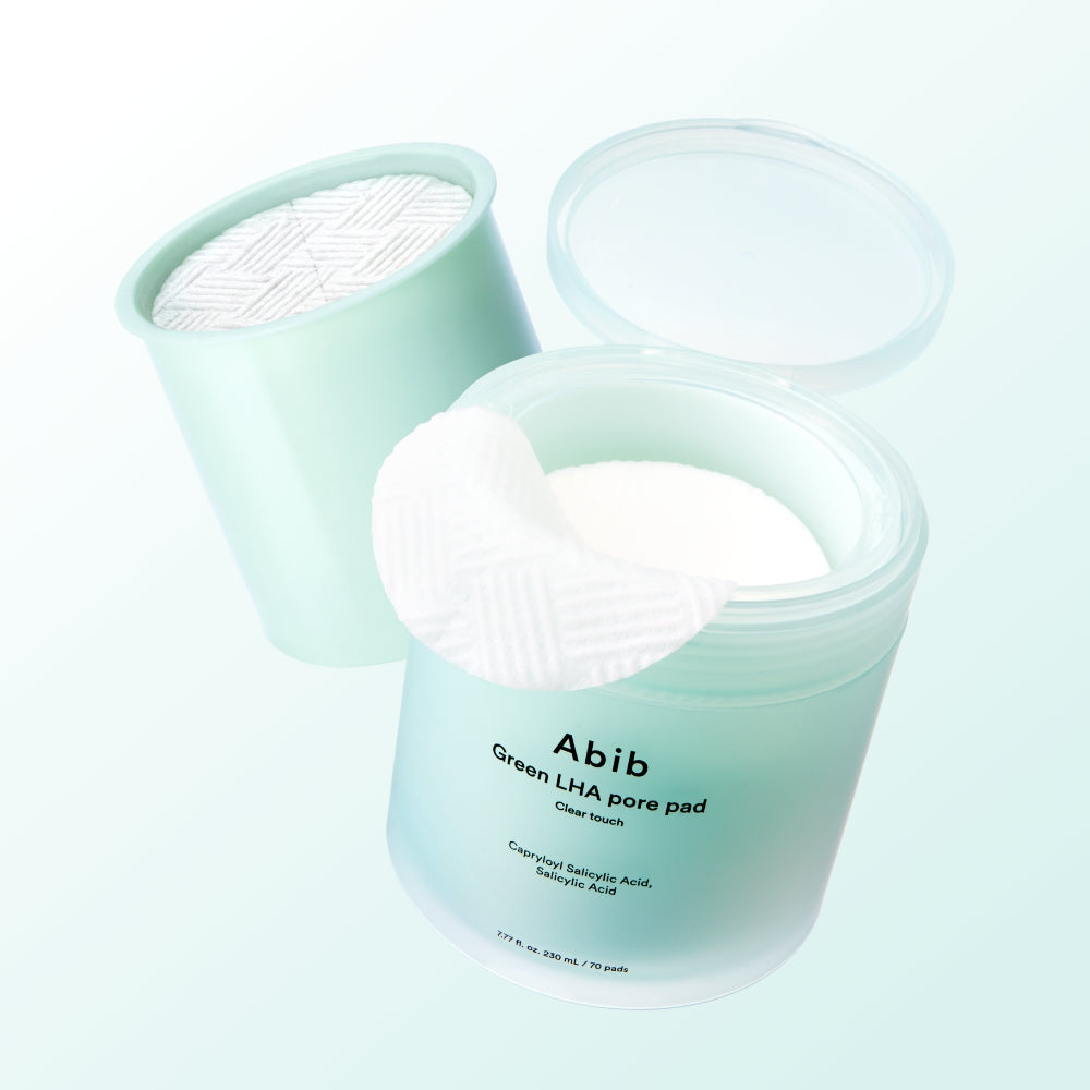 ABIB Green LHA Pore Touch Pad 140 Pads Refill