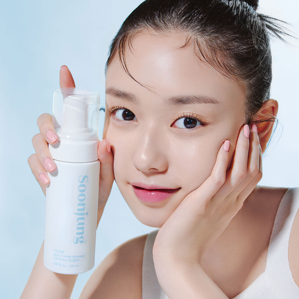 ETUDE Soon Jung Mild Acidic 6.5 Whip Cleanser + Tint Main 250ml