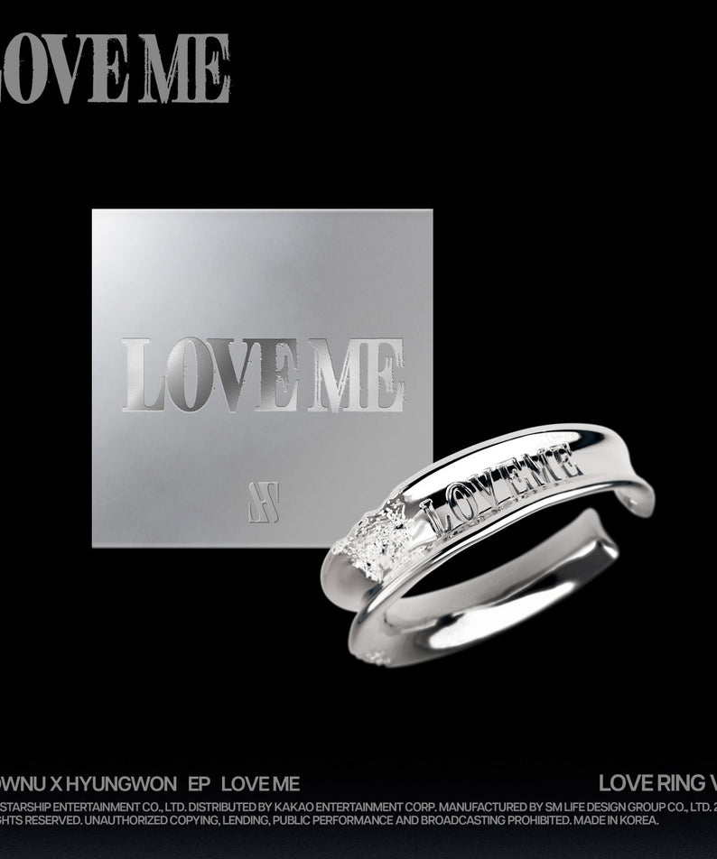 SHOWNU X HYUNGWON - EP [LOVE ME] (LOVE RING VER.) Limited - Kpop Album Koolseoul
