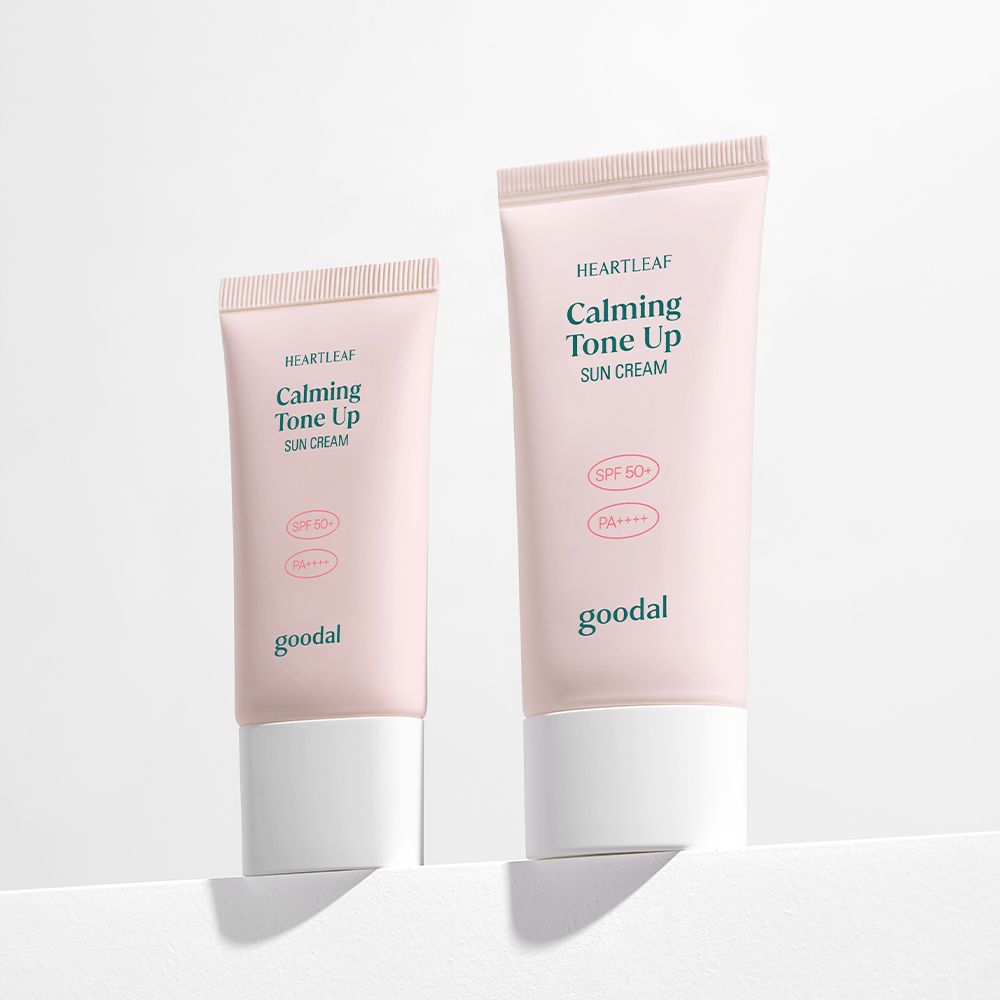 GOODAL Pure Houttuynia Soothing Moisture Tone-Up Sun Cream Set