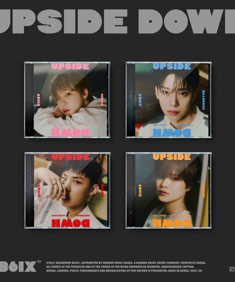 AB6IX - AB6IX 10TH EP [UPSIDE DOWN] (JEWEL VER.) (Set of 4)  | Kool Seoul - Buy Kpop Albums Online