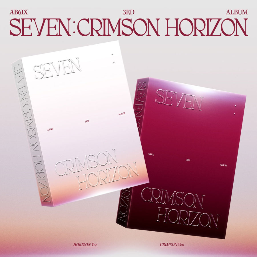 Ab6ix - [Seven : Crimson Horizon] (Photobook Ver.) (Horizon Ver., Crimson Ver.) (Random 1 Of 2) - Kpop Album