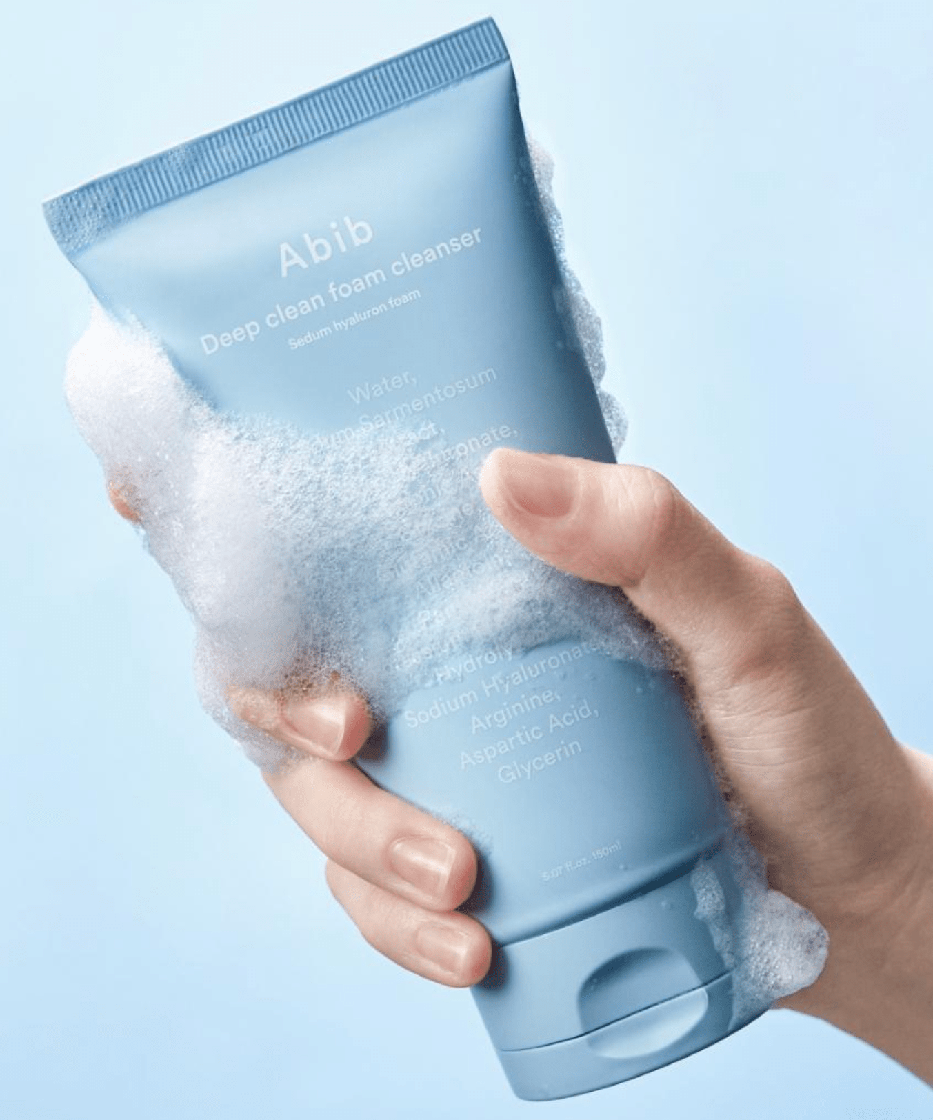 Abib  Deep Clean Foam Cleanser Moisture Hyaluronic Foam 150ml