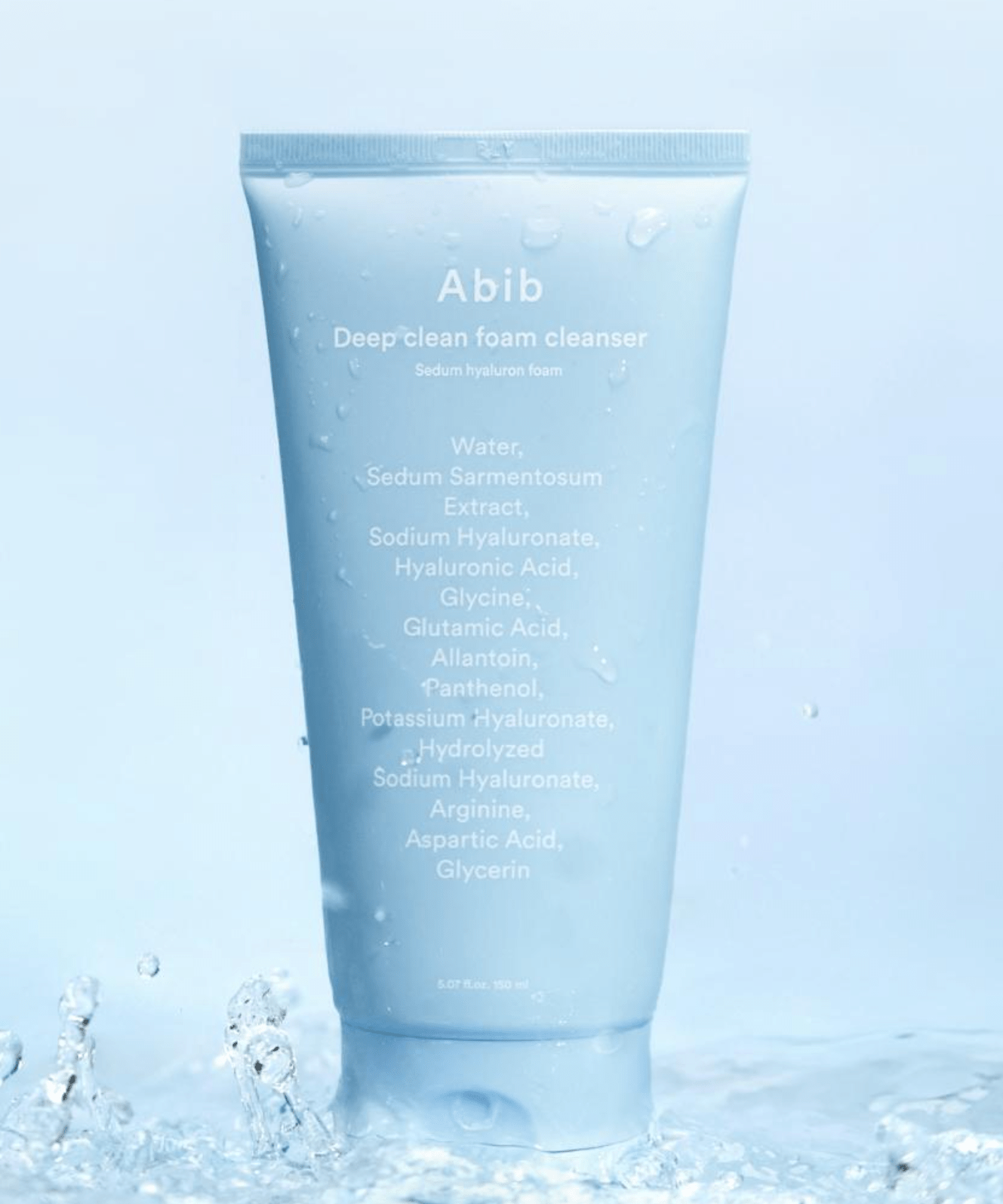 Abib  Deep Clean Foam Cleanser Moisture Hyaluronic Foam 150ml