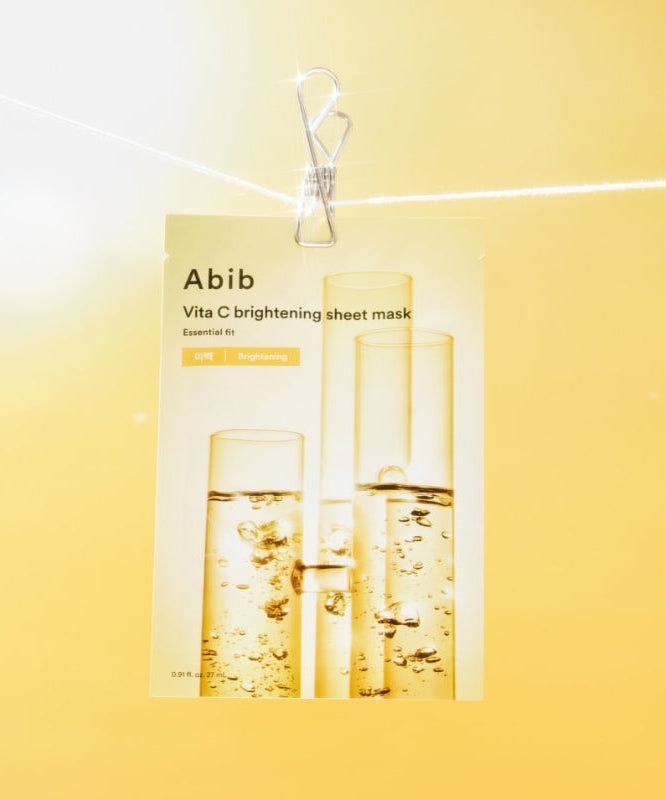 Abib Essential Fit Vita C Brightening Sheet Mask