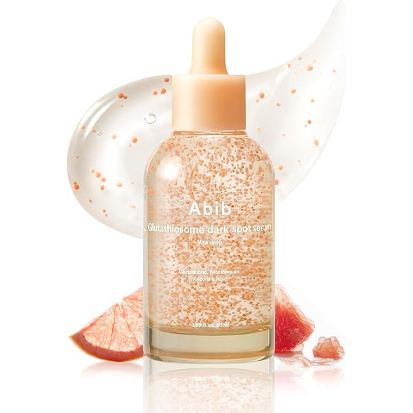 ABIB Glutathiosome Spot Serum Vita Drops 50ml bottle with grapefruit slices