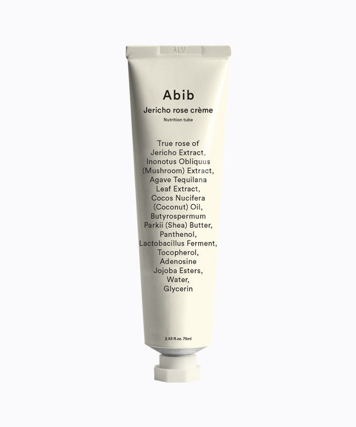 ABIB Jericho Rose Crème Nutrition Tube 75ml in packaging