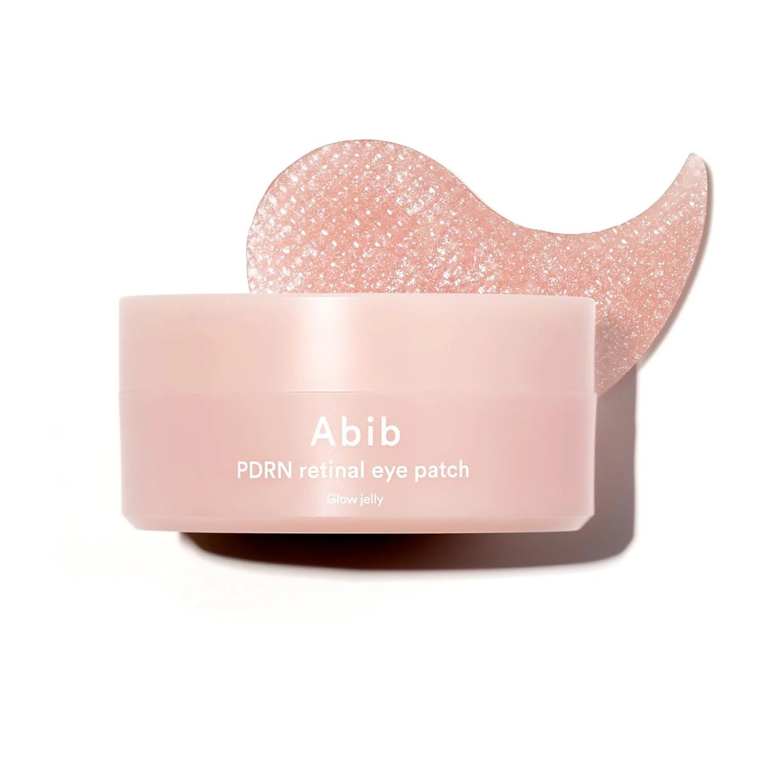 ABIB PDRN Retinol Eye Patch Glow jelly 30 Pairs, luxurious skincare patches for reducing wrinkles and revitalizing under-eye area.