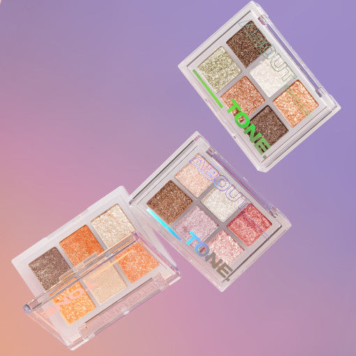 ABOUT TONE Oh My Glitter Pop Eyeshadow Palette | Kool Seoul