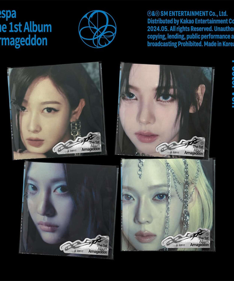 AESPA - 1st Album [Armageddon] (Poster Ver.) (Random) - Kpop | Kool Seoul - Buy Kpop Albums Online