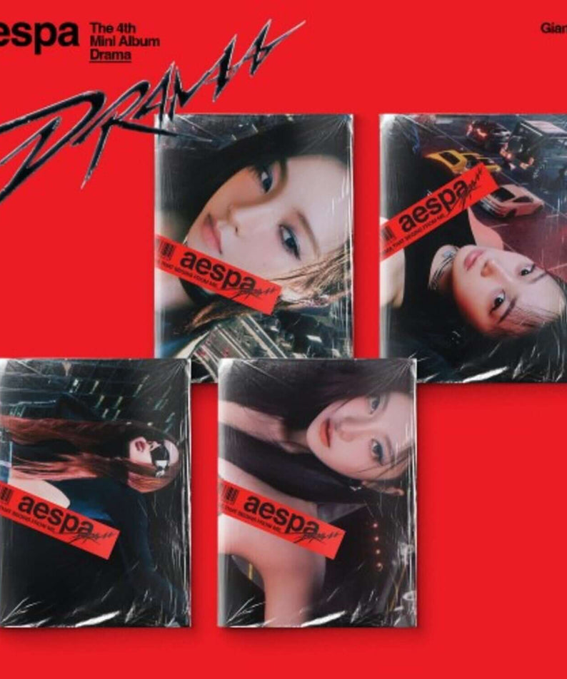 AESPA - 4th Album [Drama] (Giant ver.) (Random 1 of 4) - Kpo | Kool Seoul - Buy Kpop Albums Online