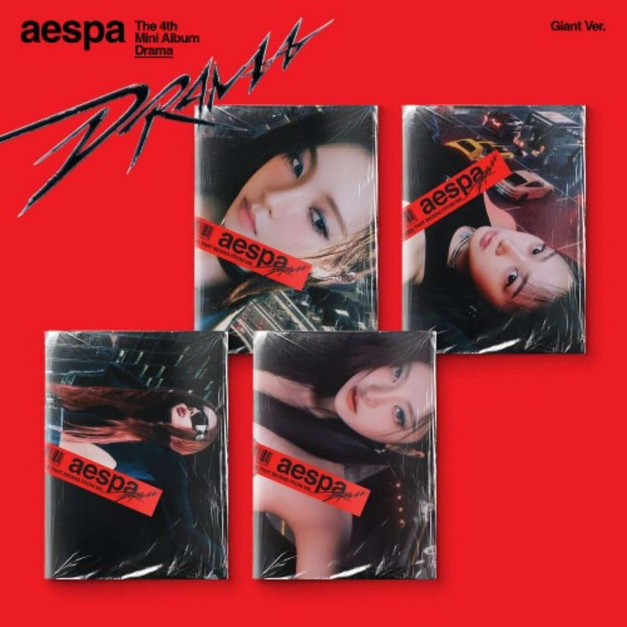 Aespa - 4th Album [Drama] (Giant Ver.) (Random 1 Of 4) - Kpop Album