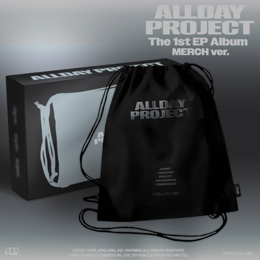 Allday Project - The 1st Ep Album [Allday Project](Merch Ver.)(Drawstring Bag Ver.) - Kpop Album