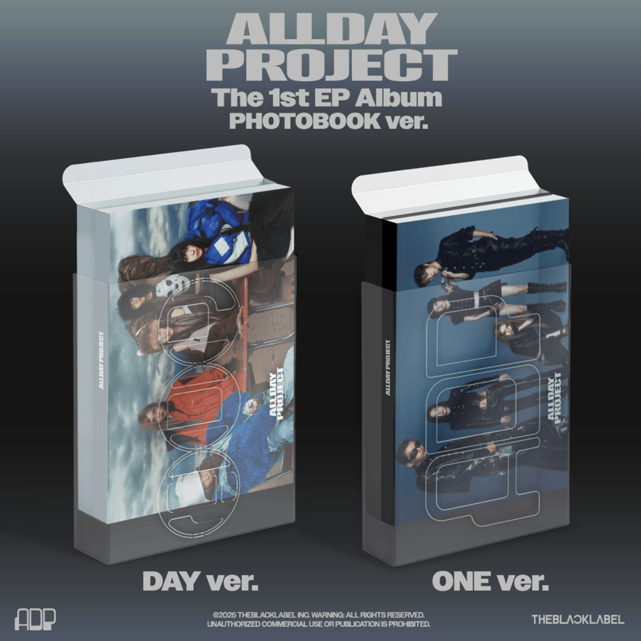Allday Project - The 1st Ep Album [Allday Project](Photobook Ver.)(Random 1 Of 2) - Kpop Album