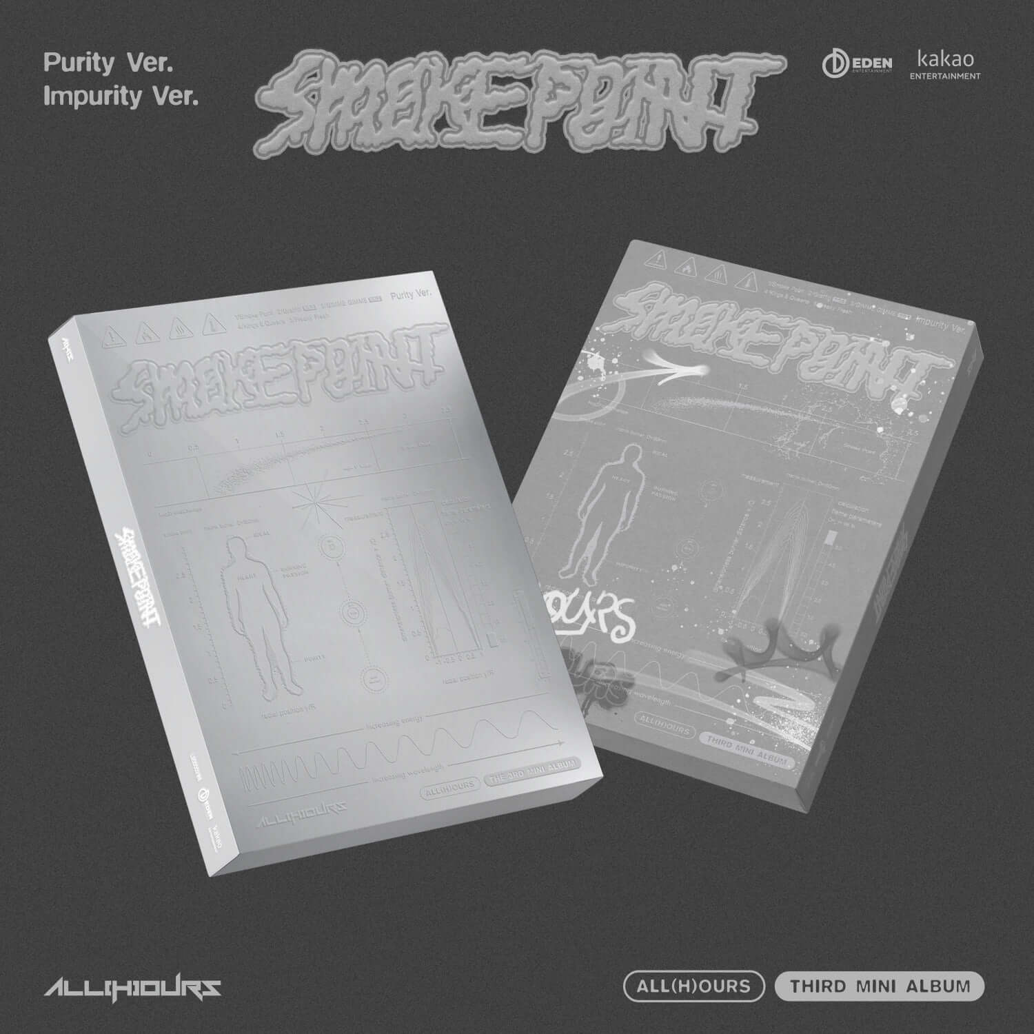 ALL(H)OURS - THIRD MINI ALBUM [Smoke Point] (Set of 2) - Kpo | Kool Seoul - Buy Kpop Albums Online