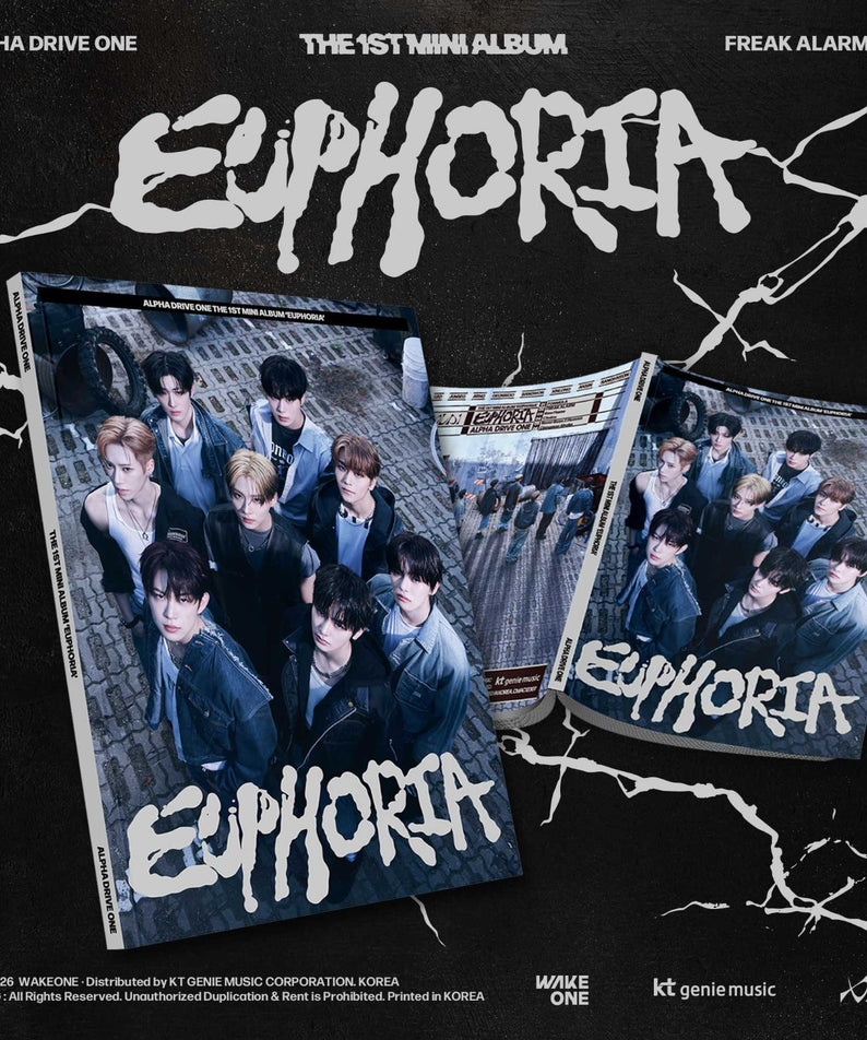 ALPHA DRIVE ONE - THE 1ST MINI ALBUM [EUPHORIA] (FREAK ALARM | Kool Seoul - Buy Kpop Albums Online