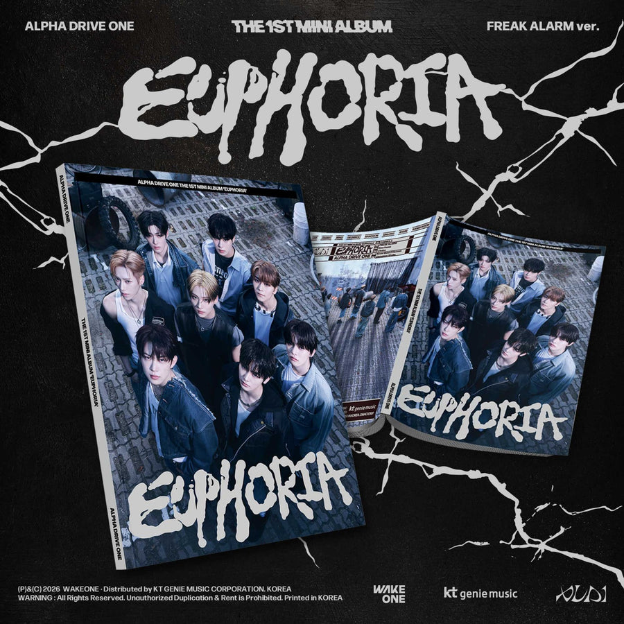 Alpha Drive One - The 1st Mini Album [Euphoria] (Freak Alarm Ver.) - Kpop Album
