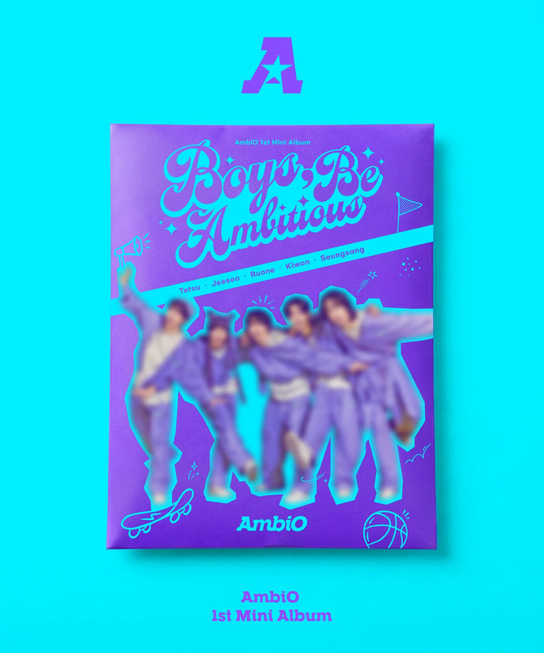 AMBIO - 1st Mini Album [Boys Be Ambitious] - Kpop Album | Kool Seoul - Buy Kpop Albums Online