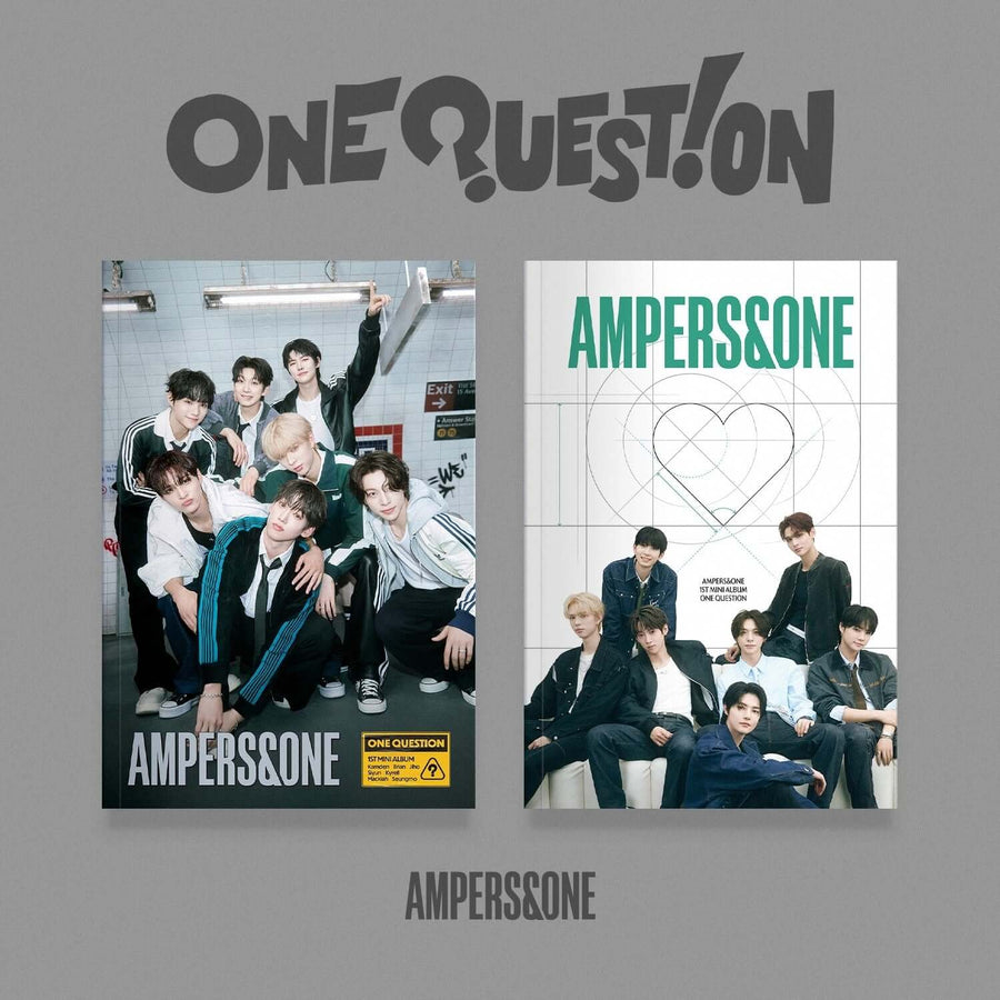 Ampers&One - 1st Album[One Question] (Random 1 Of 2) - Kpop Album