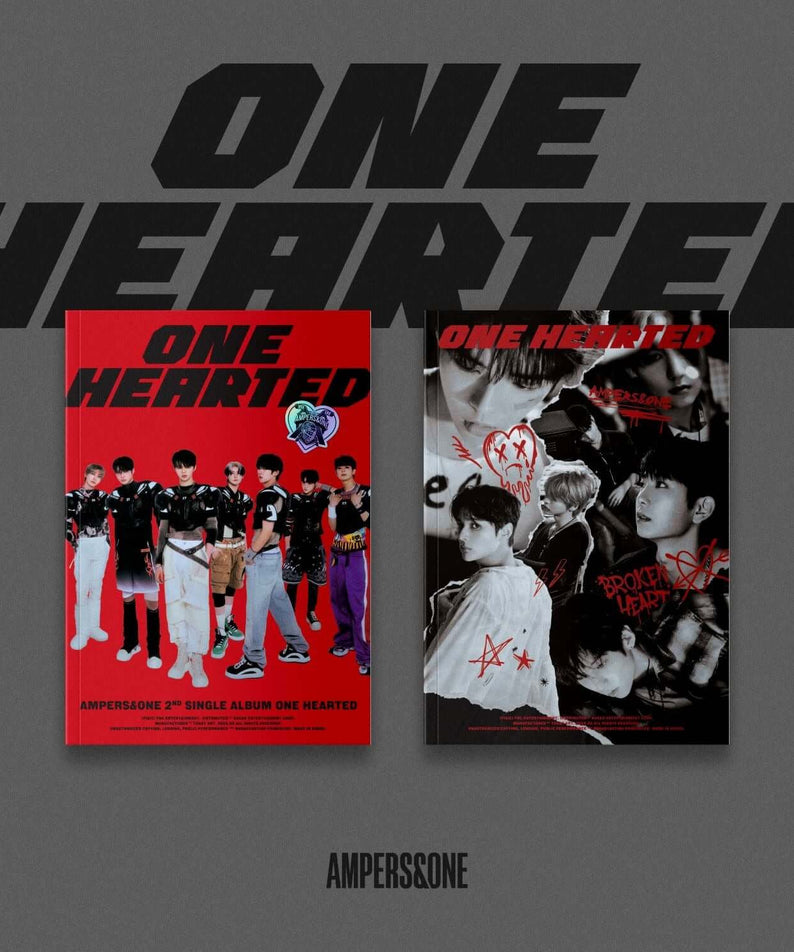 AMPERS&ONE - 2nd Album [ONE HEARTED] (Set of 2) - Kpop Album | Kool Seoul - Buy Kpop Albums Online