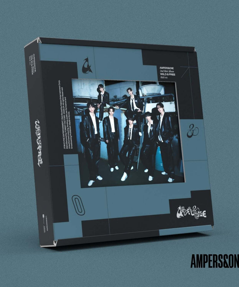 AMPERS&ONE - 2nd Album [WILD & FREE] (Kick ver.) - Kpop Albu | Kool Seoul - Buy Kpop Albums Online