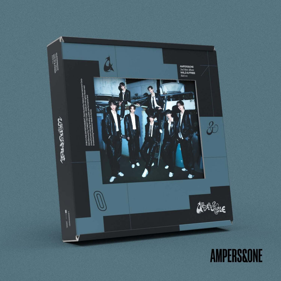 Ampers&One - 2nd Album [Wild & Free] (Kick Ver.) - Kpop Album