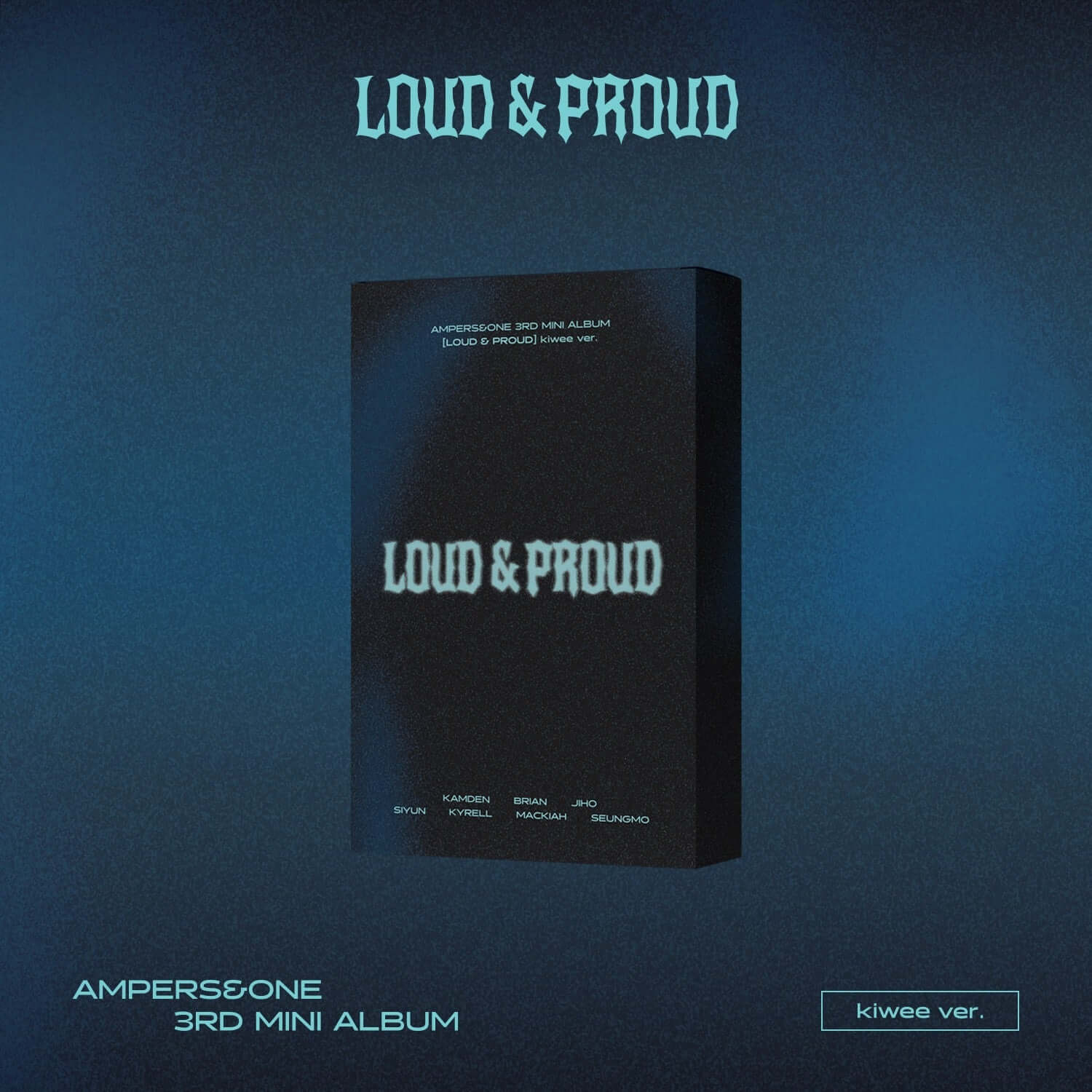 AMPERS&ONE - 3rd Mini Album [LOUD & PROUD] (kiwee ver.) LIMI | Kool Seoul - Buy Kpop Albums Online