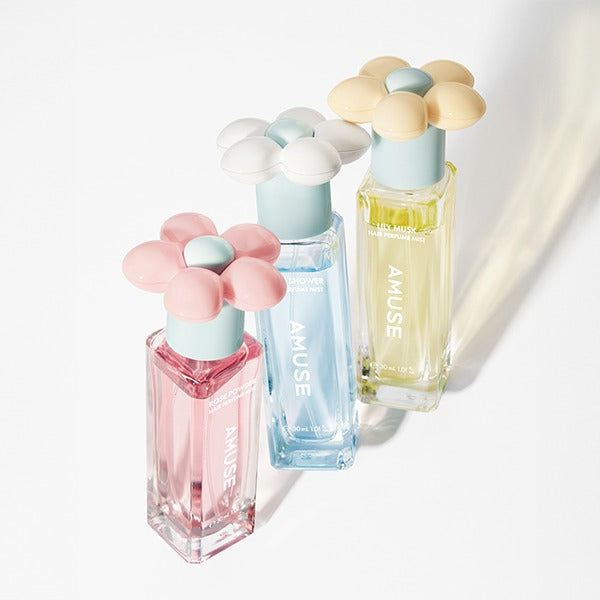 AMUSE ローズパウダーヘアパフュームミスト | フレッシュなフローラル