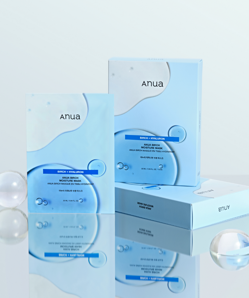 Anua Birch + Hyaluron Moisture Mask