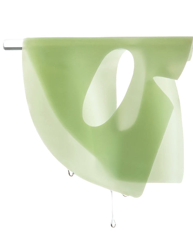 ANUA Heartleaf 70 Soothing Collagen Mask 4pcs sheet mask with heartleaf extract hanging on a rod.