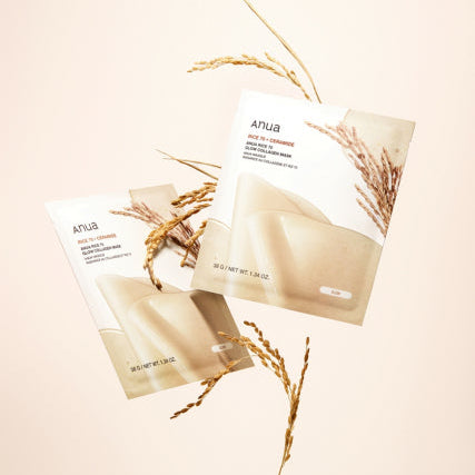 Anua Rice 70 Glow Collagen Mask (4 Sheets)