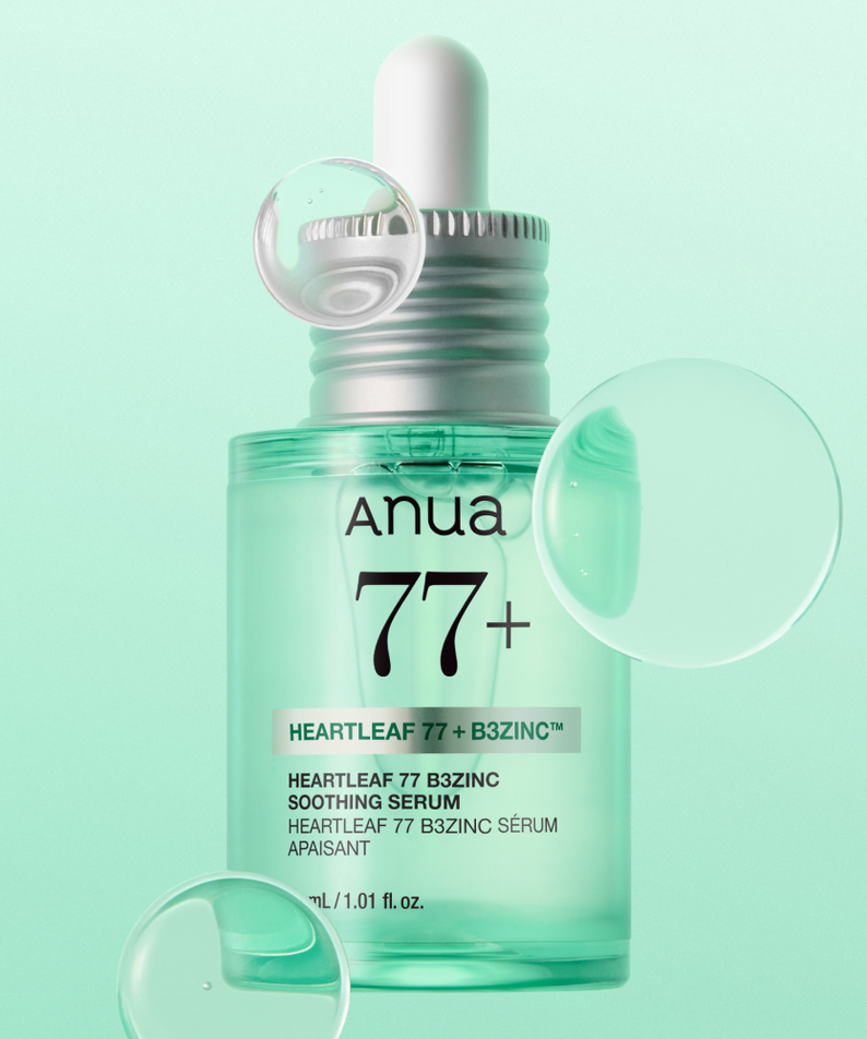 Anua Heartleaf 77 B3ZINC Soothing Serum 30ml