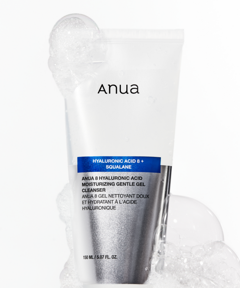 Anua Hyaluronic Acid 8 + Panthenol Hydrating Gentle Foaming Cleanser 150ml