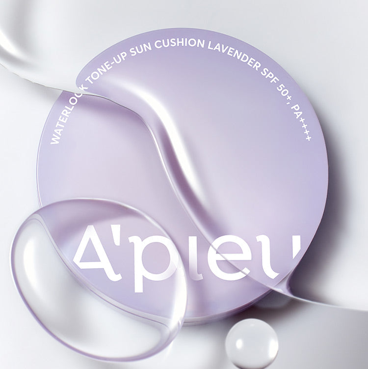A'Pieu Waterlock Tone-Up Sun Cushion Lavender 15g