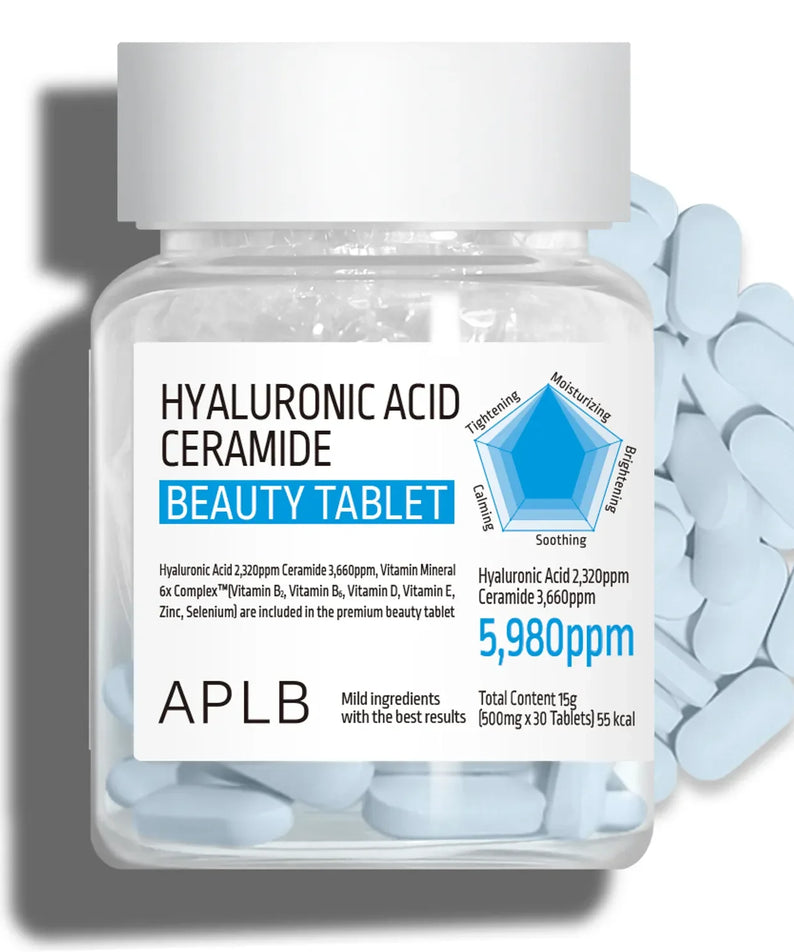 Aplb Hyaluronic Acid Ceramide Beauty Tablet